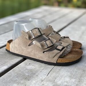 BIRKENSTOCK Birkis Suede Sandals